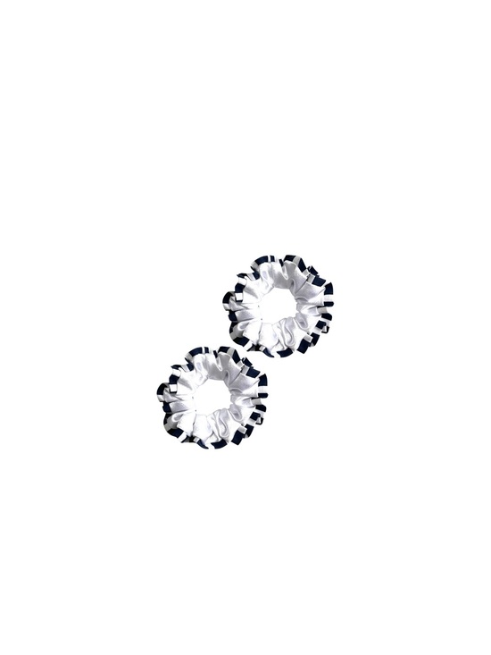 Accessories - White and Black Scrunchies